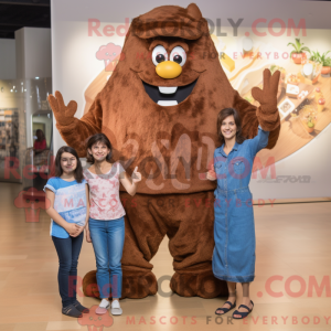 Mascottefiguur van een...