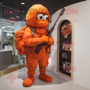 Orange Sniper mascotte...