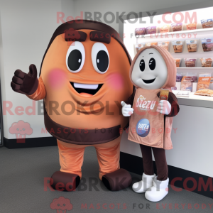 Maskot karakter af en...