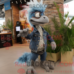 Maskot karaktär av en...
