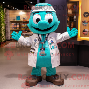 Mascot karakter van een...