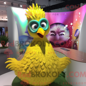 Mascottekarakter van een...