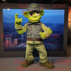 Mascottekarakter van een...