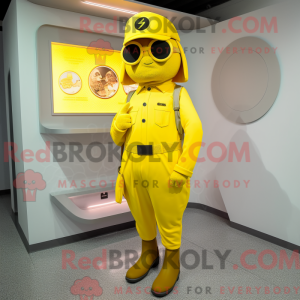 Mascottekarakter van een...