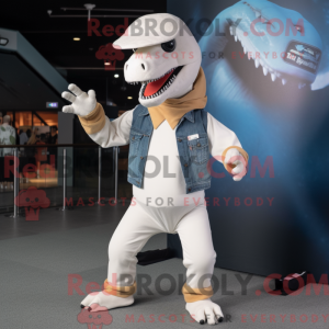 Personagem de máscara de um...