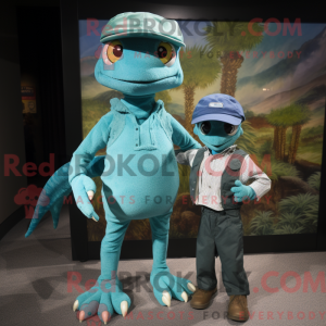 Maskot-karakter av en...