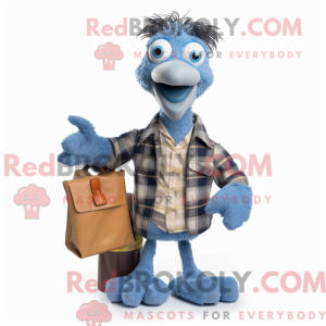 Mascottefiguur van een...