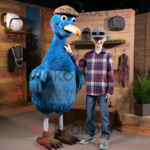 Mascottefiguur van een...
