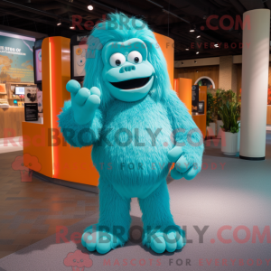Personnage mascotte d un...