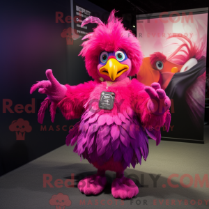 Personagem de máscara de...