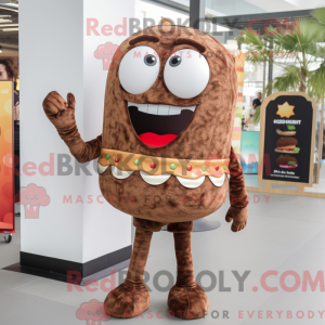 Mascottefiguur van een...