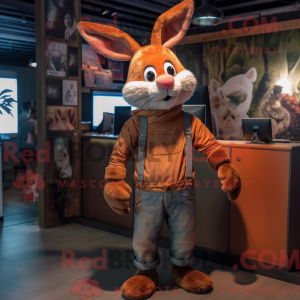 Personnage mascotte d un...