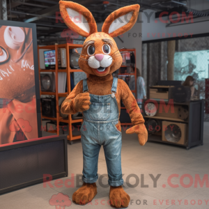 Mascottefiguur van een...