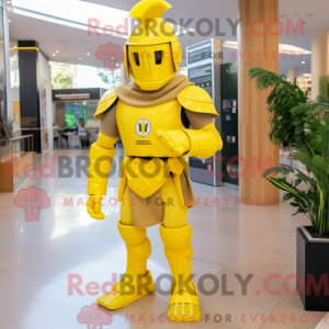 Mascot character of a Lemon...