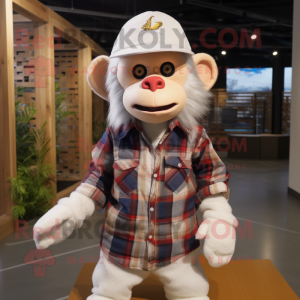 White Monkey mascotte...