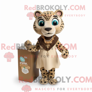 Mascottekarakter van een...