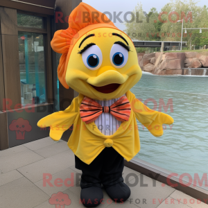 Mascottekarakter van een...