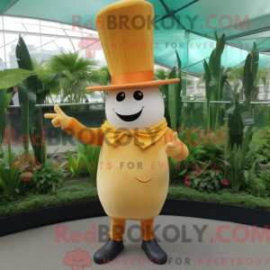 Mascottefiguur van een...