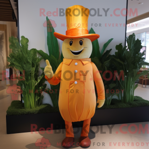 Mascottefiguur van een...