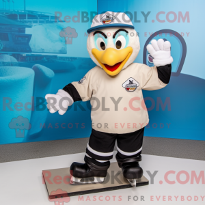 Mascottefiguur van een...