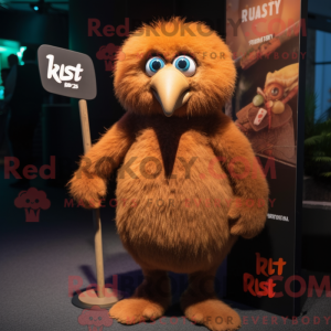 Mascot character of a Rust...