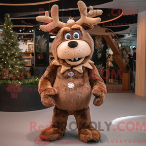 Mascottefiguur van een...