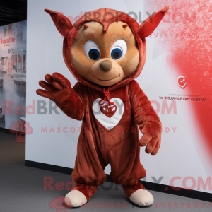 Mascot karakter van een...