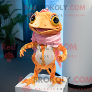 Mascot karakter van een...