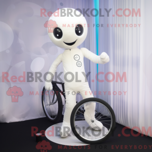 Mascot character of a White...