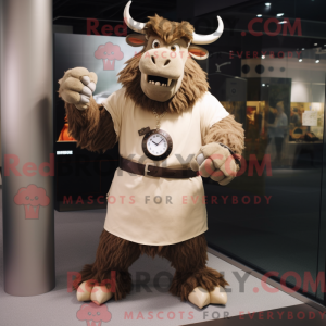 Mascot karakter van een...