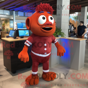 Mascot character of a...