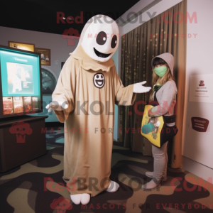 Mascot karakter van een Tan...