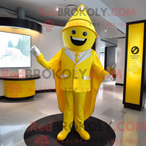 Mascot character of a Lemon...