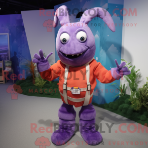 Personagem de máscara de um...