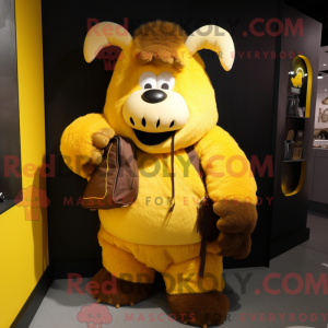 Mascottekarakter van een...