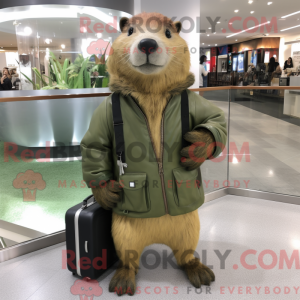 Personagem de máscara de...