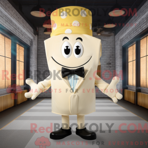 Mascot character of a Cream...