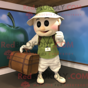 Mascot karakter van een...