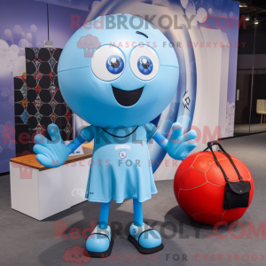 Mascottekarakter van een...