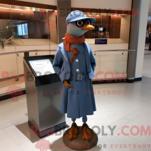 Mascottefiguur van een...