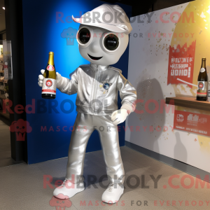 Maskot karaktär av en...