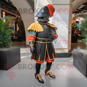 Black Swiss Guard mascotte...