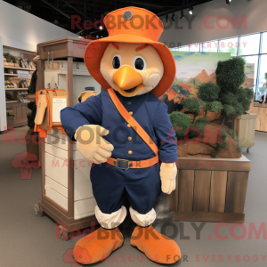 Personagem de máscara de um...