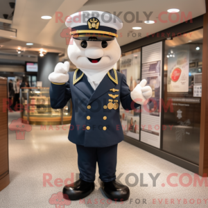 Maskottchen eines Navy Pho...