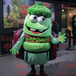 Mascot karakter van een...
