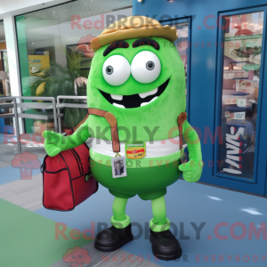 Postava maskota Green...