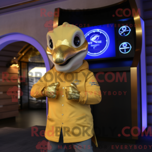 Personnage mascotte d un...