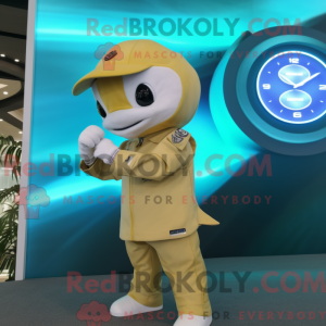 Mascottekarakter van een...
