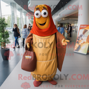Mascottekarakter van een...