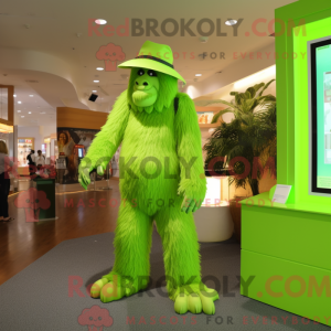 Mascot karakter van een...